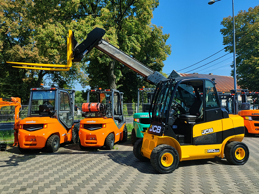 wózek widłowy JCB TLT35D 4x4