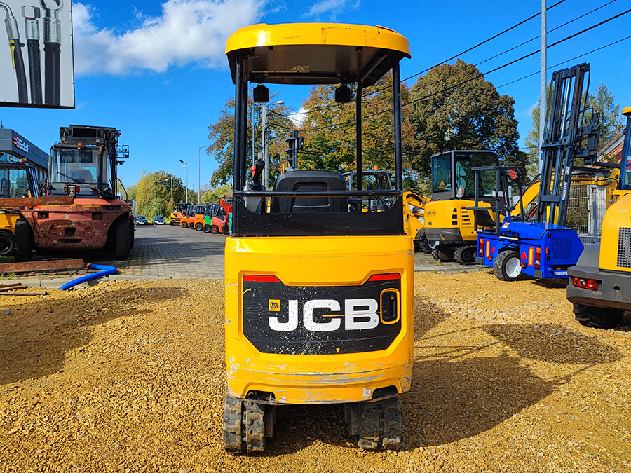 minikoparka gąsienicowa JCB 16C-1 T3