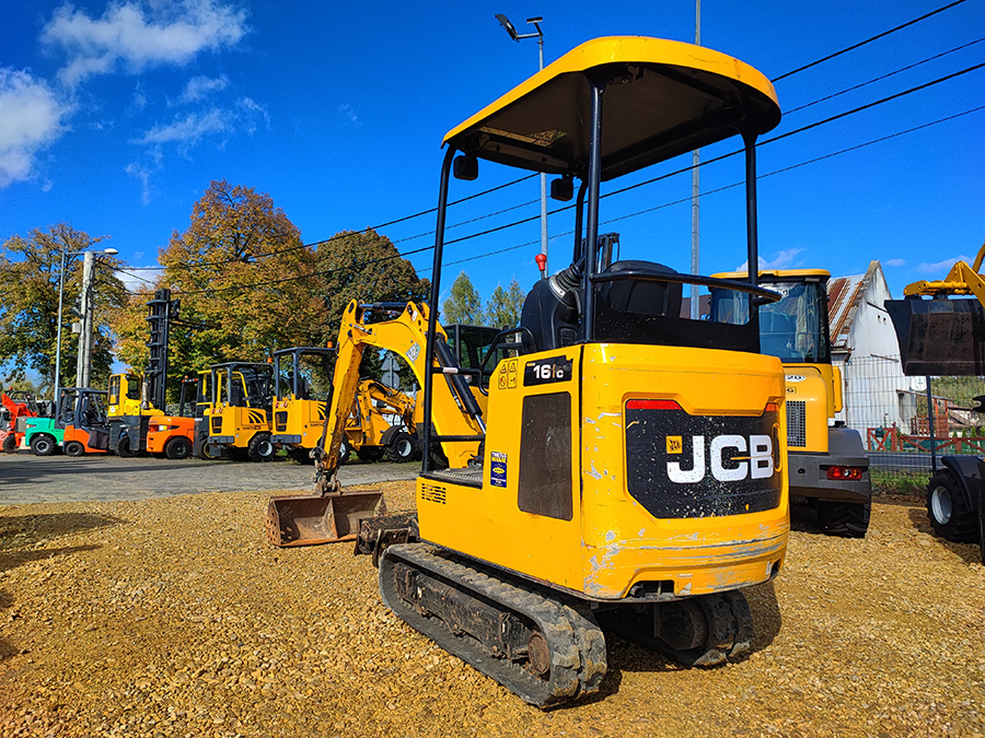 minikoparka gąsienicowa JCB 16C-1 T3