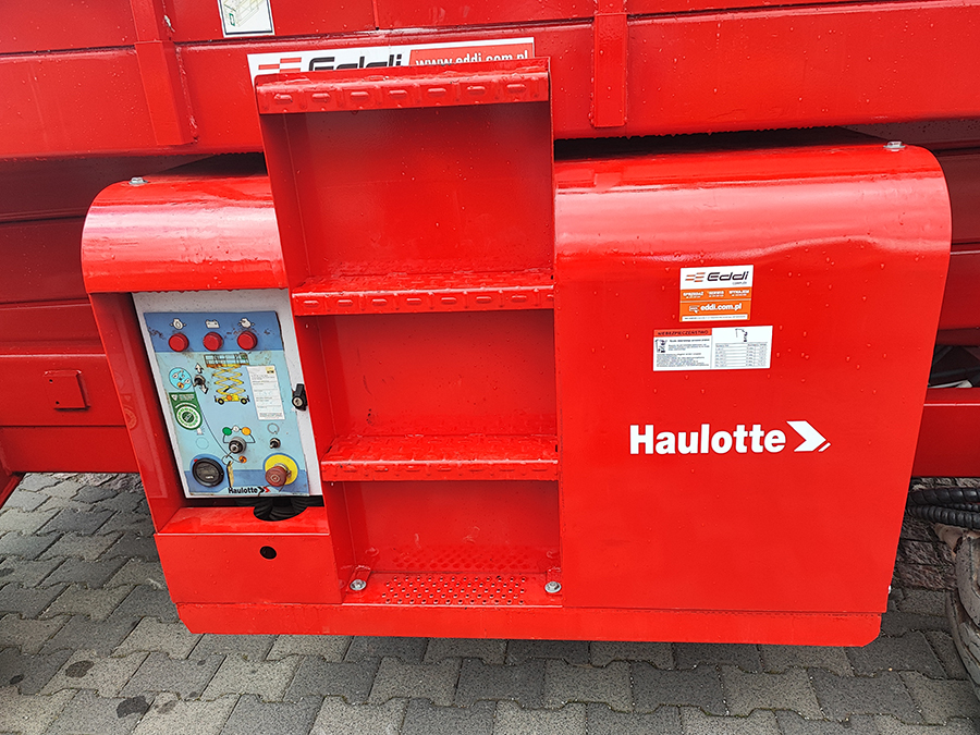 Podest roboczy terenowy zwyżka nożycowa Haulotte H12SX 4WD