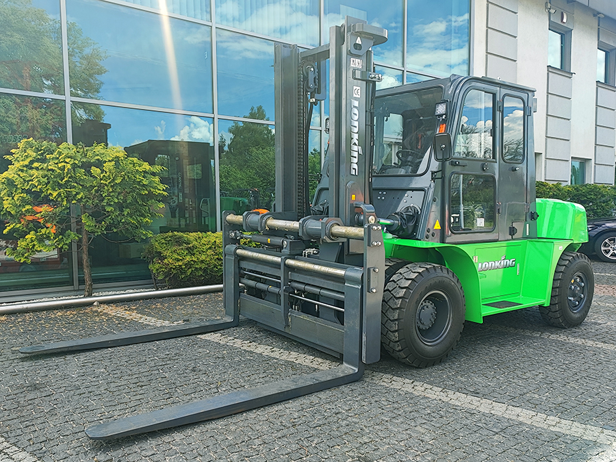 Elektryczny wózek widłowy Lonking LG70B Li-ion (CPD70) kabina pozycjoner z przesuwem