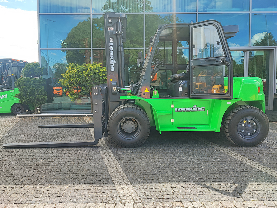 Elektryczny wózek widłowy Lonking LG70B Li-ion (CPD70) kabina pozycjoner z przesuwem