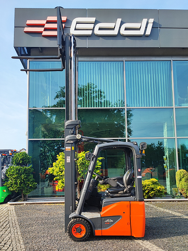 Wózek widłowy elektryczny Linde E12-02