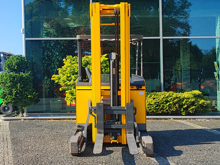 Wózek widłowy wysokiego podnoszenia elektryczny reach truck Jungheinrich ETV 214