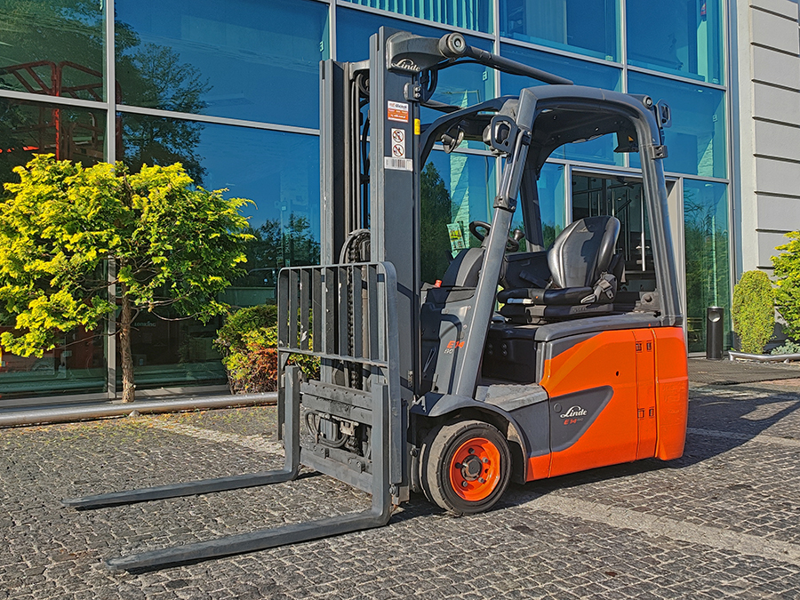 Wózek widłowy elektryczny Linde E14-02