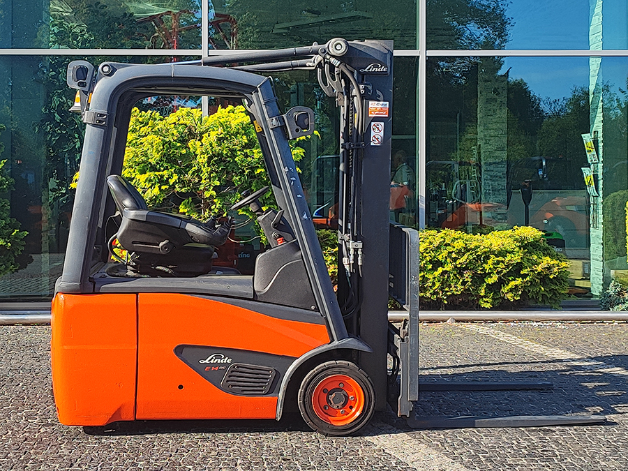 Wózek widłowy elektryczny Linde E14-02
