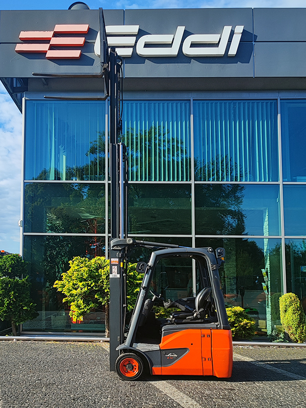 Wózek widłowy elektryczny Linde E14-02