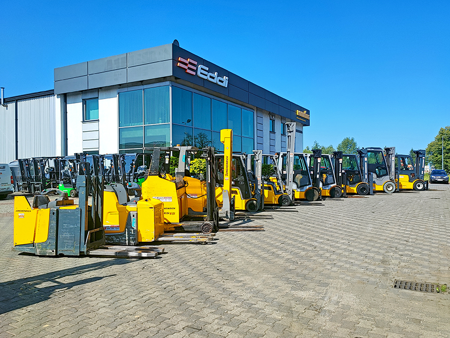 Wózek widłowy elektryczny Jungheinrich EFG220