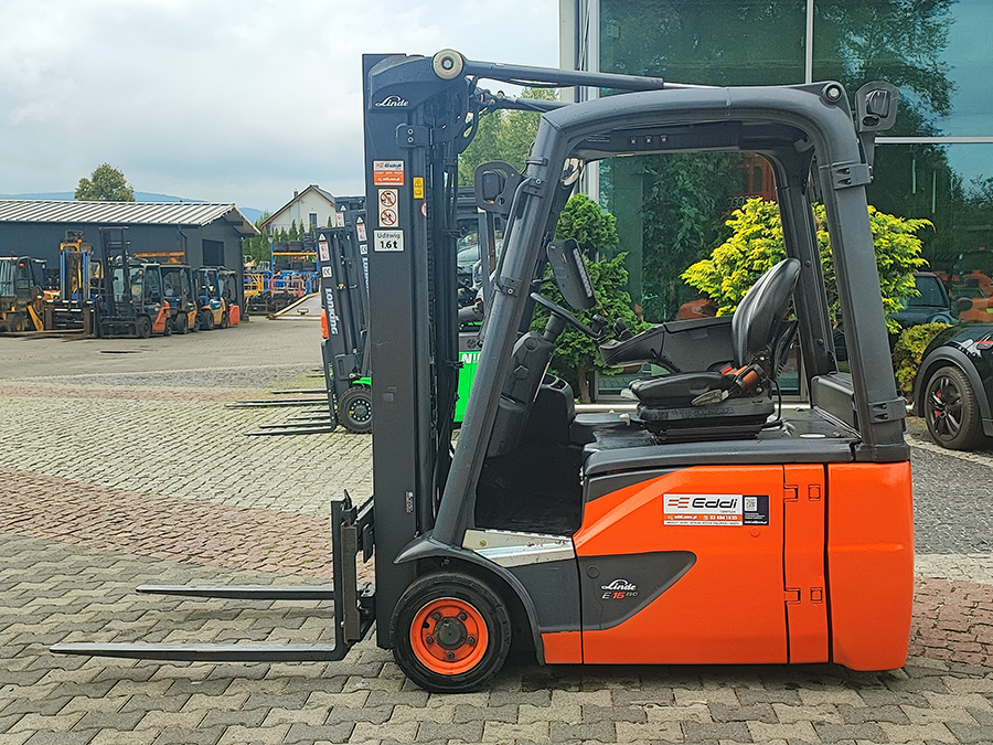 Wózek widłowy elektryczny Linde E16-02