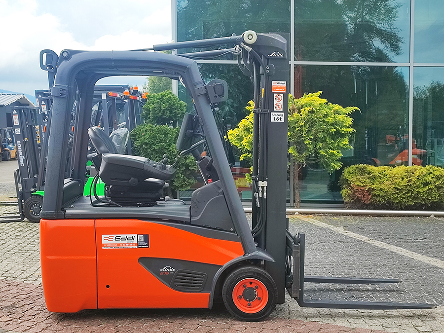 Wózek widłowy elektryczny Linde E16-02