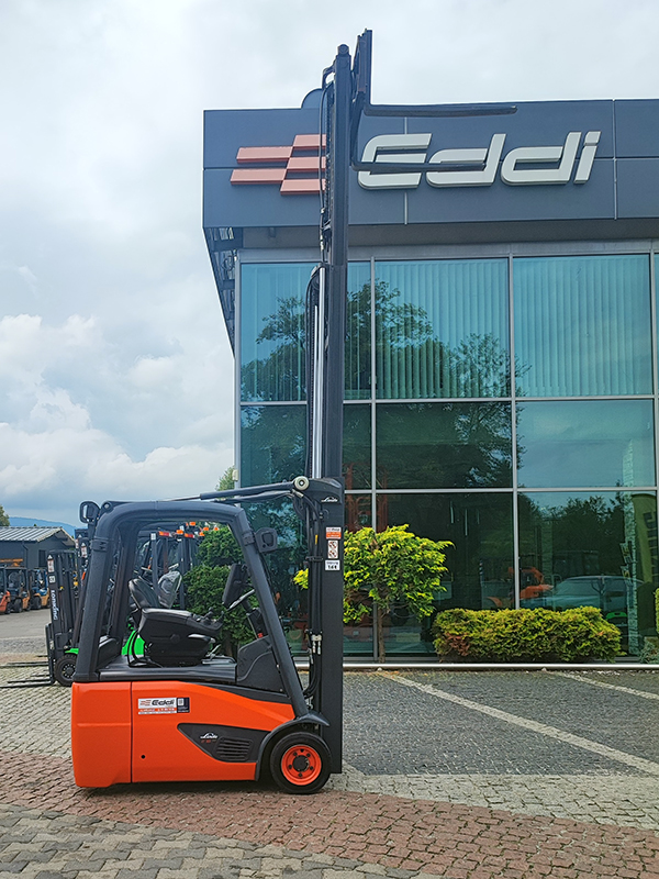 Wózek widłowy elektryczny Linde E16-02