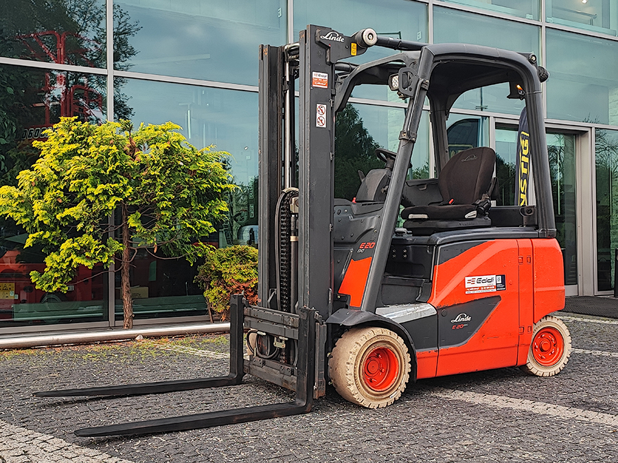 Wózek widłowy elektryczny Linde E20PH-02