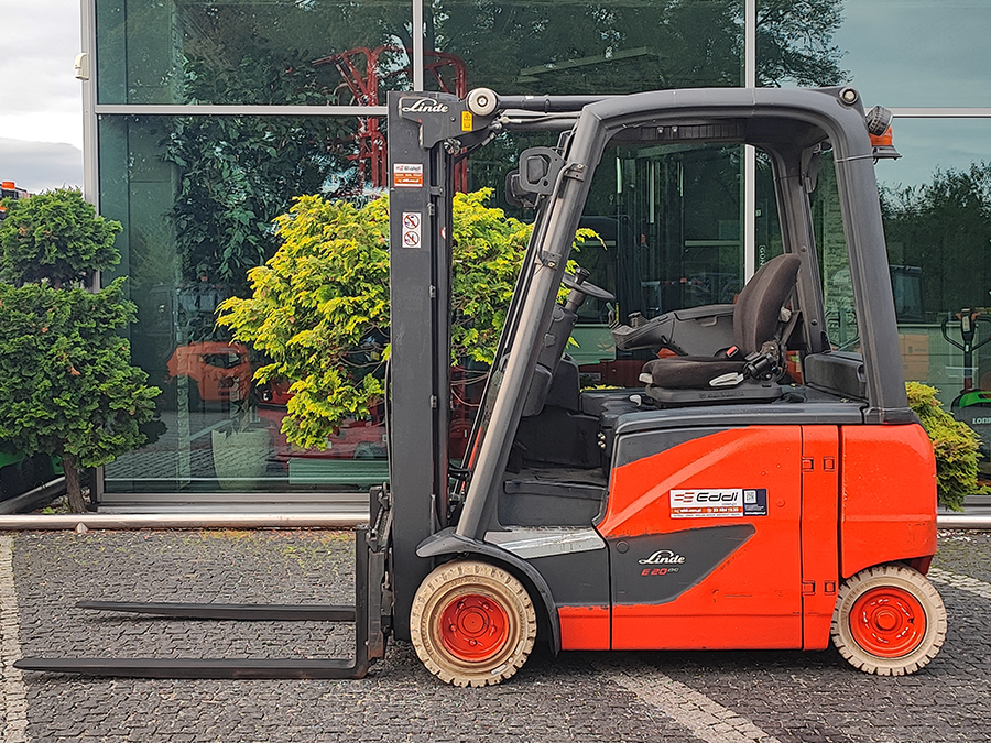 Wózek widłowy elektryczny Linde E20PH-02