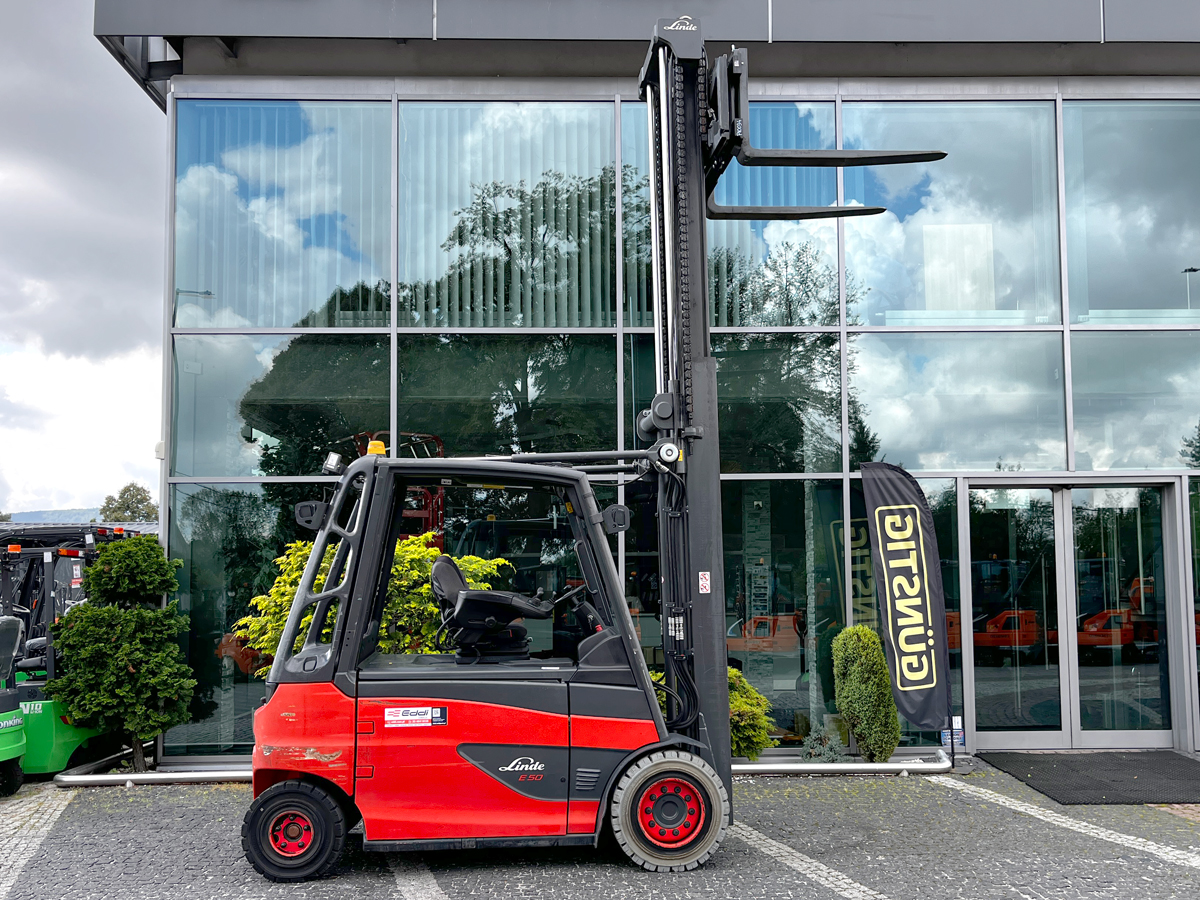 Wózek widłowy Linde E50HL-01/600