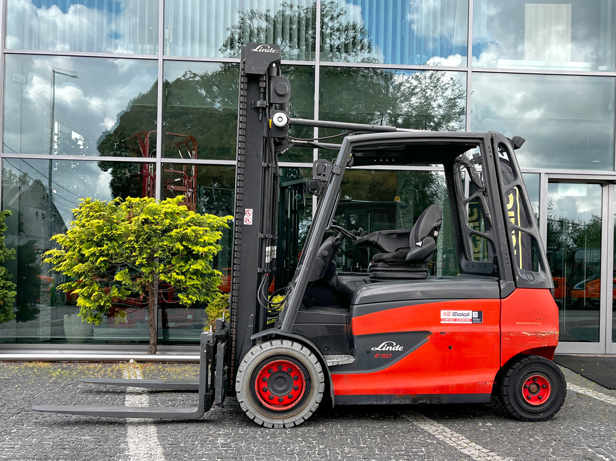 Wózek widłowy Linde E50HL-01/600