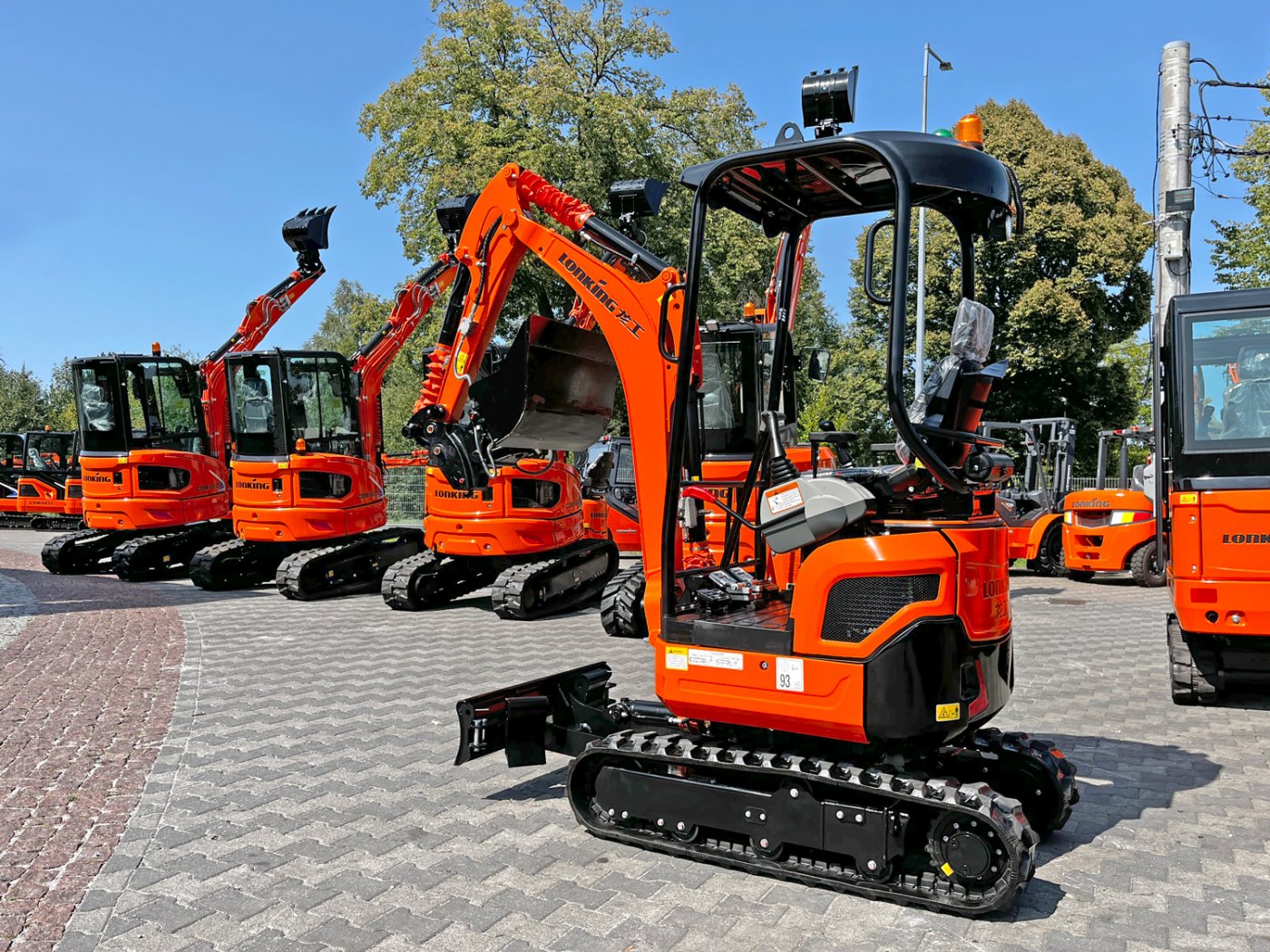 minikoparka gąsienicowa Lonking CDM 6016