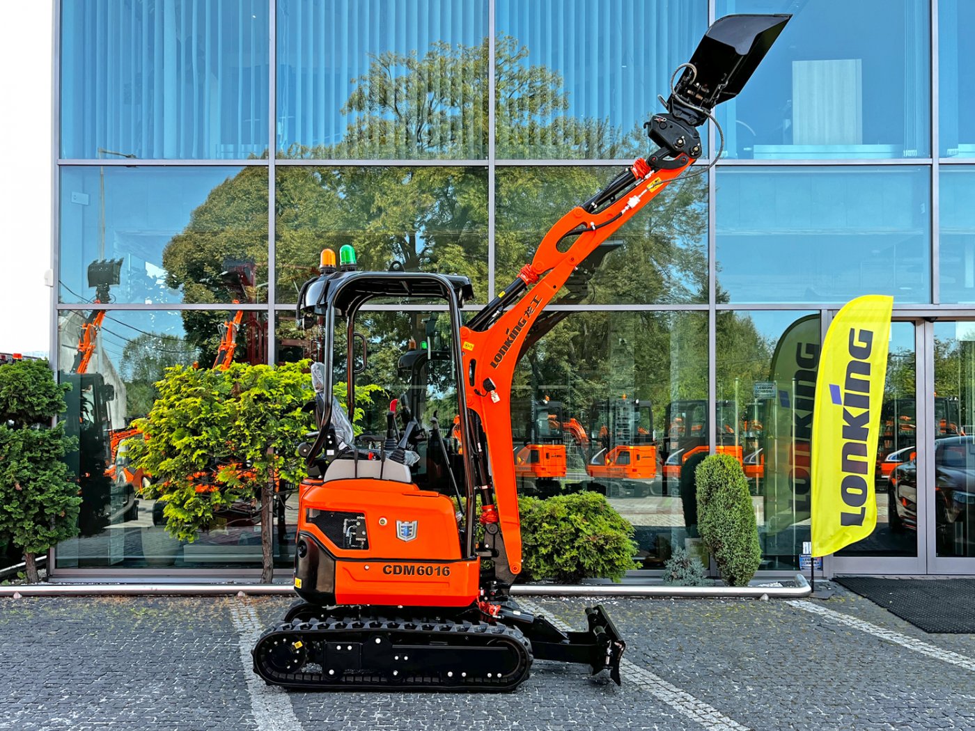 minikoparka gąsienicowa Lonking CDM 6016