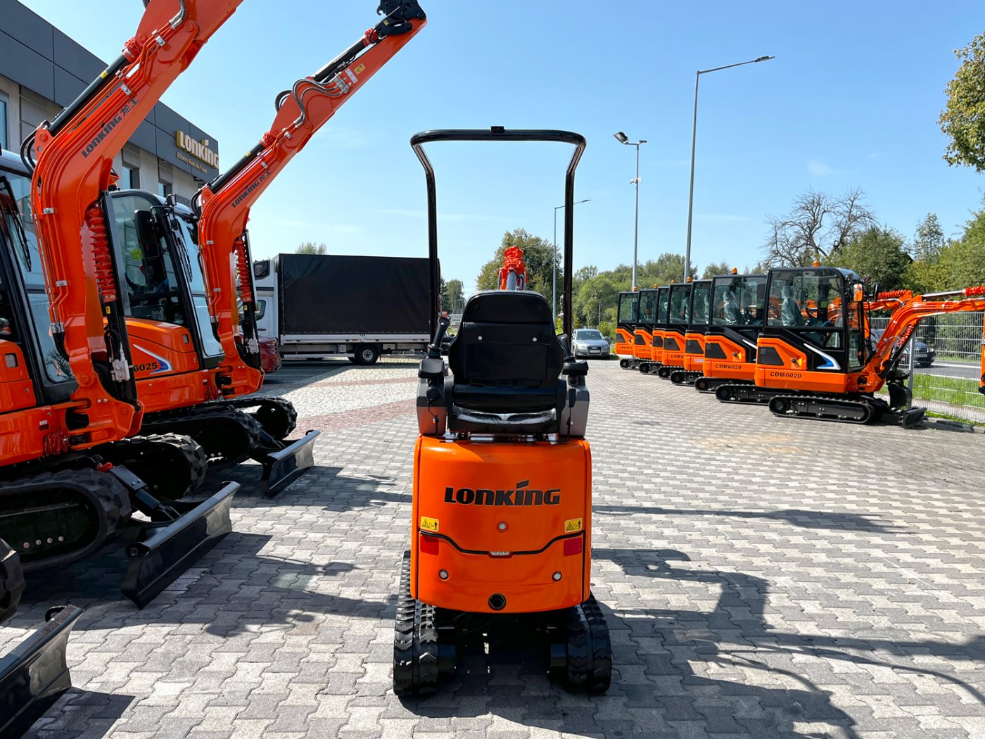 Minikoparka gąsienicowa Lonking CDM6010