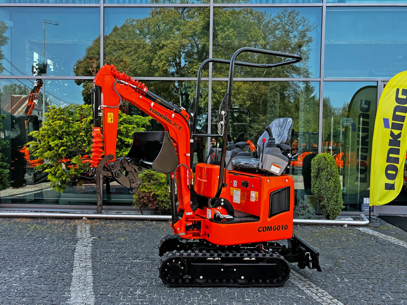 Minikoparka gąsienicowa Lonking CDM6010
