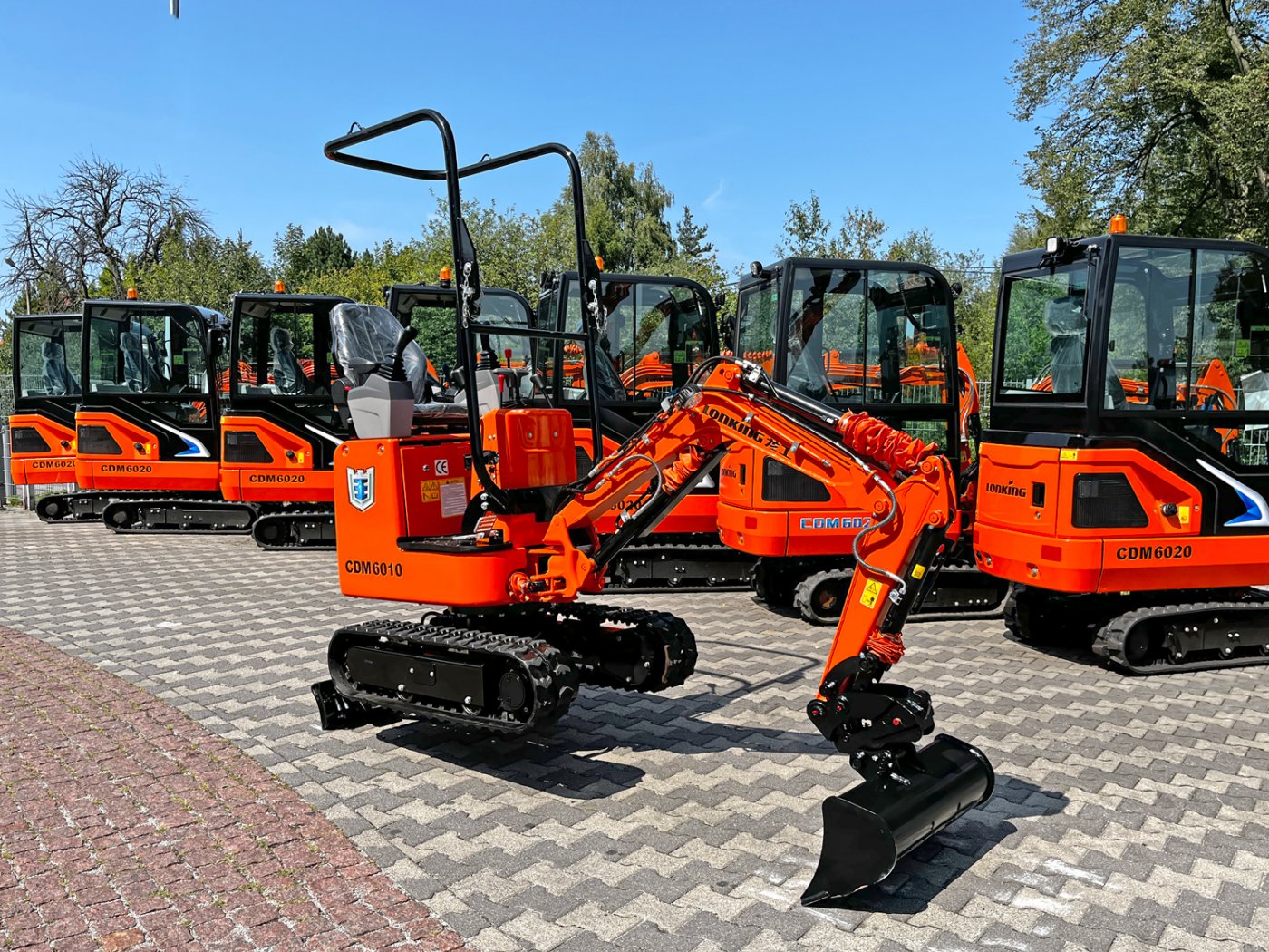 Minikoparka gąsienicowa Lonking CDM6010