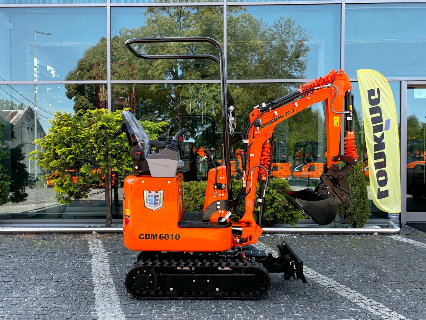 Minikoparka gąsienicowa Lonking CDM6010