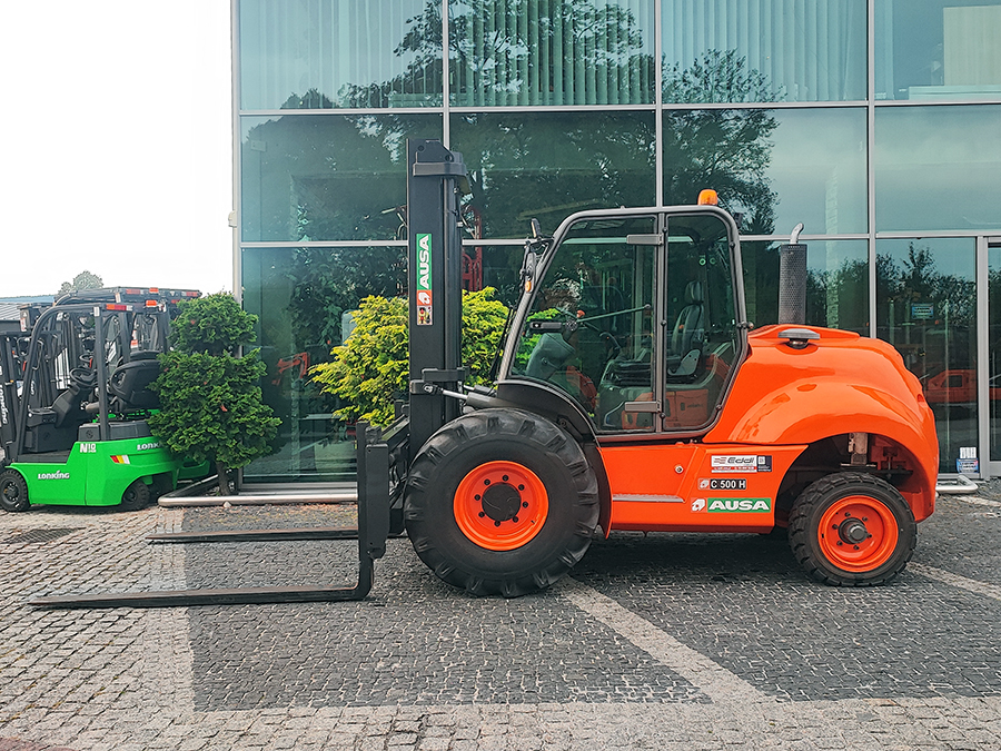 Wózek widłowy terenowy Ausa C 500 H