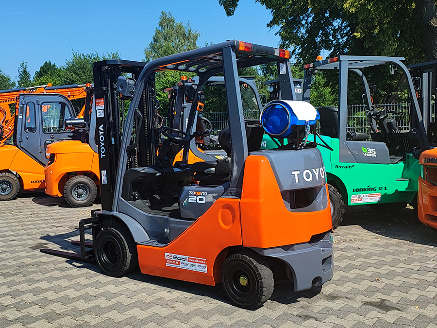 Wózek widłowy kompaktowy Toyota 02-8FGKF20