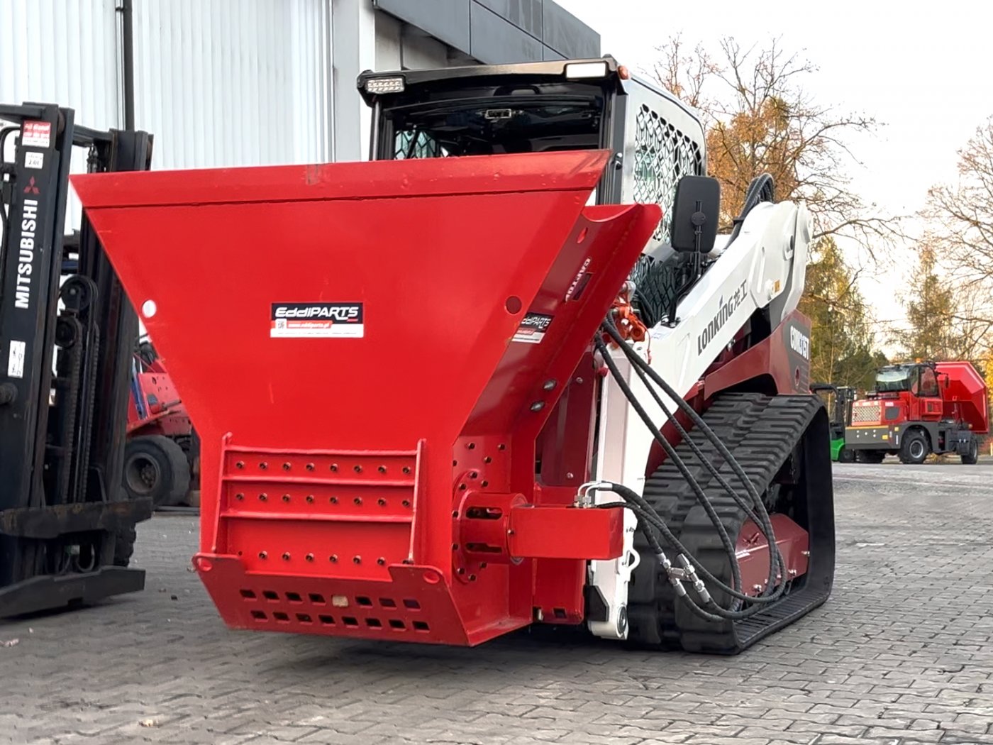 Captok BC72 kruszarka | skid steer crusher