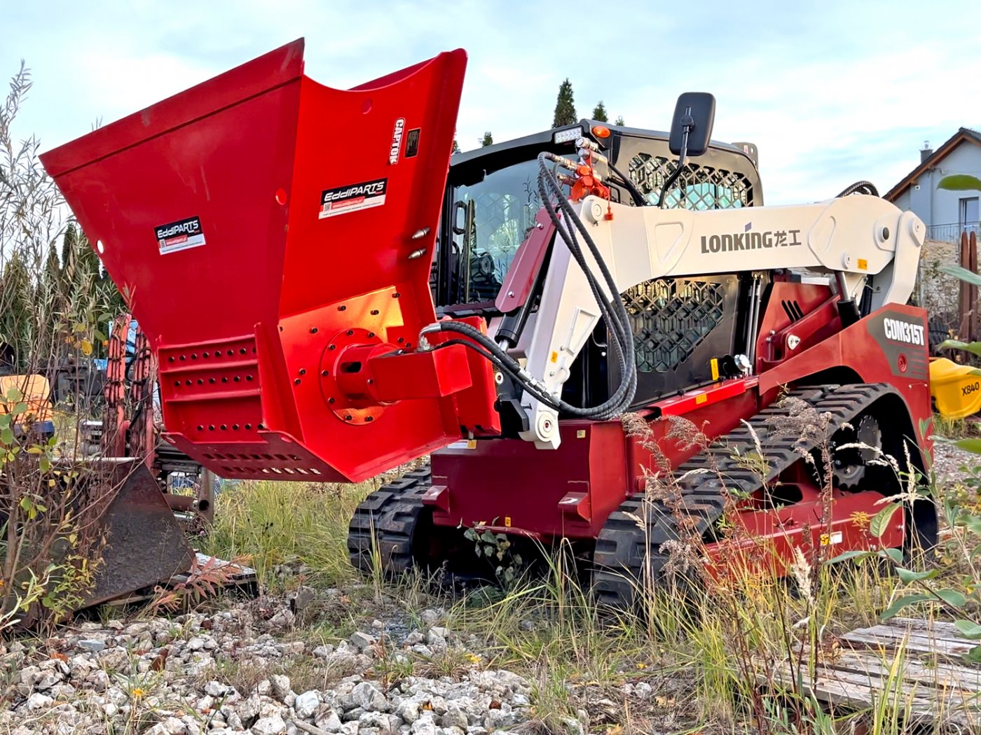 Captok BC72 kruszarka | skid steer crusher