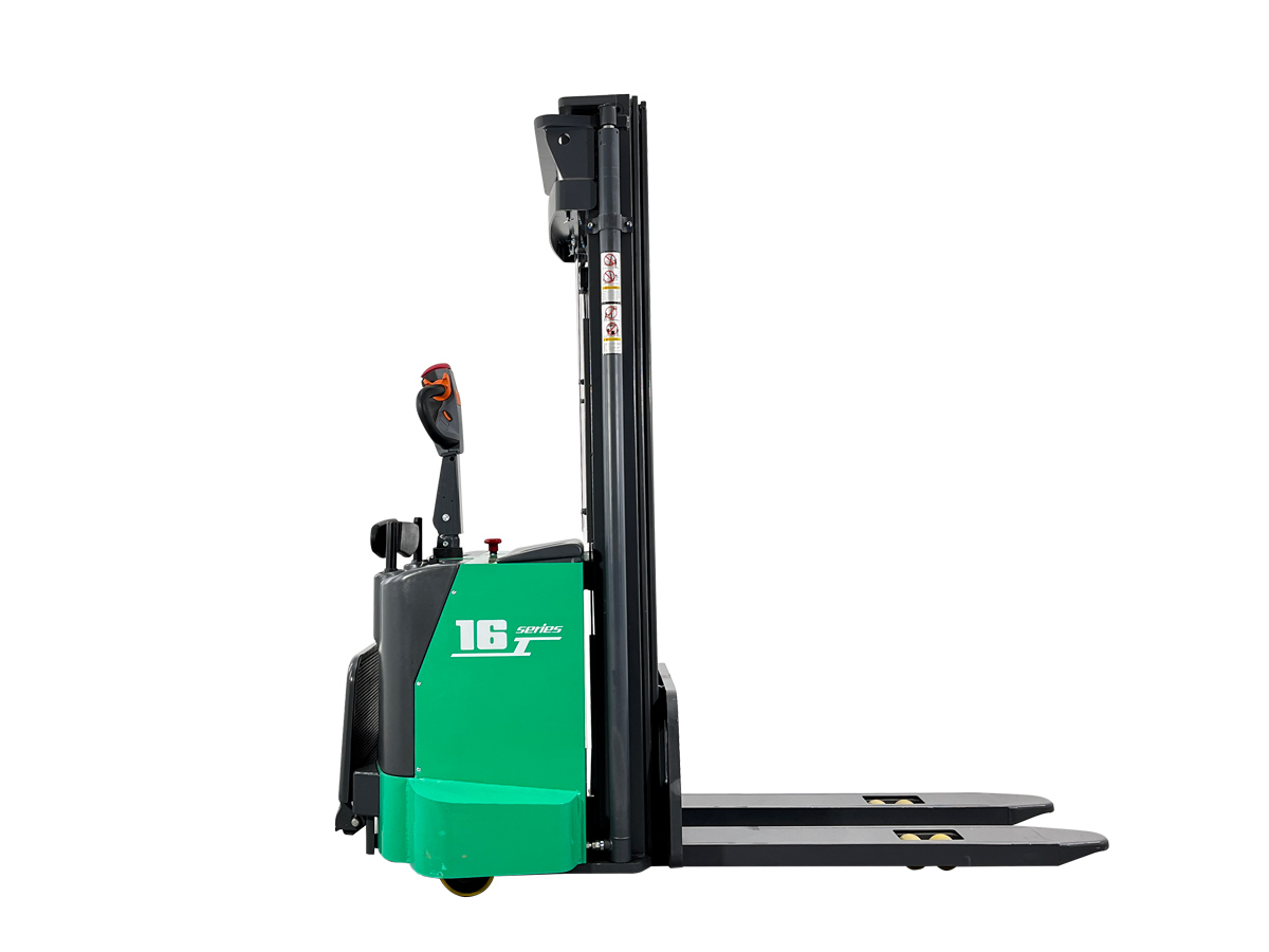 wózek paletowy magazynowy z masztem i podestem Lonking LG16ED