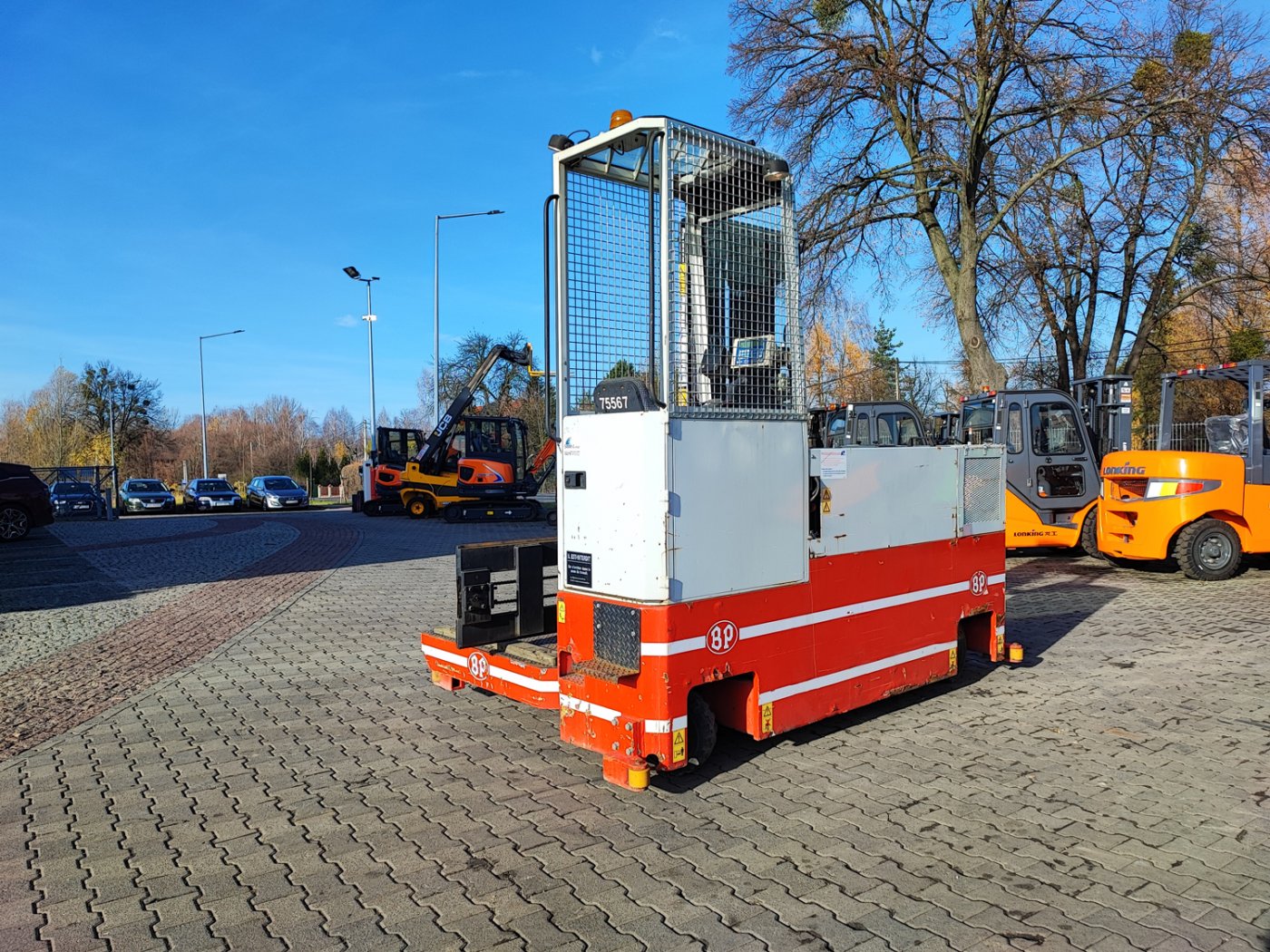 Wózek widłowy wielokierunkowy elektryczny BP Battioni Pagani ML-T3