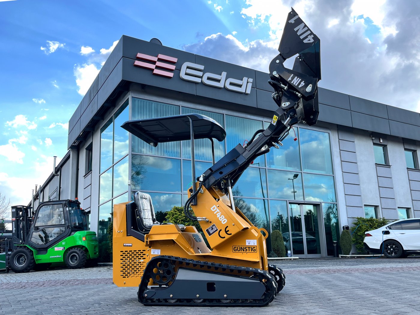 Miniładowarka gąsienicowa skid steer Günstig DT480