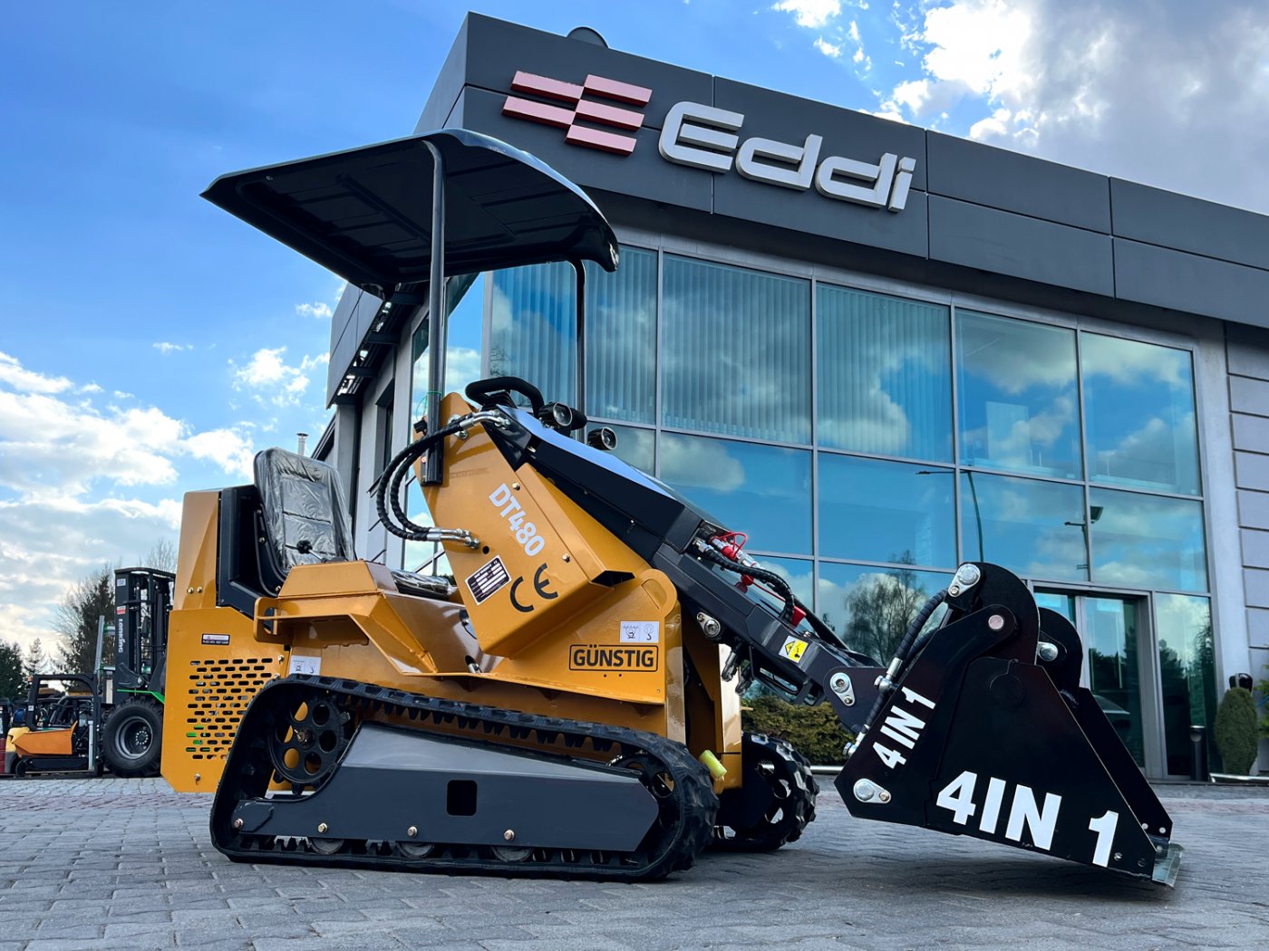 Miniładowarka gąsienicowa skid steer Günstig DT480