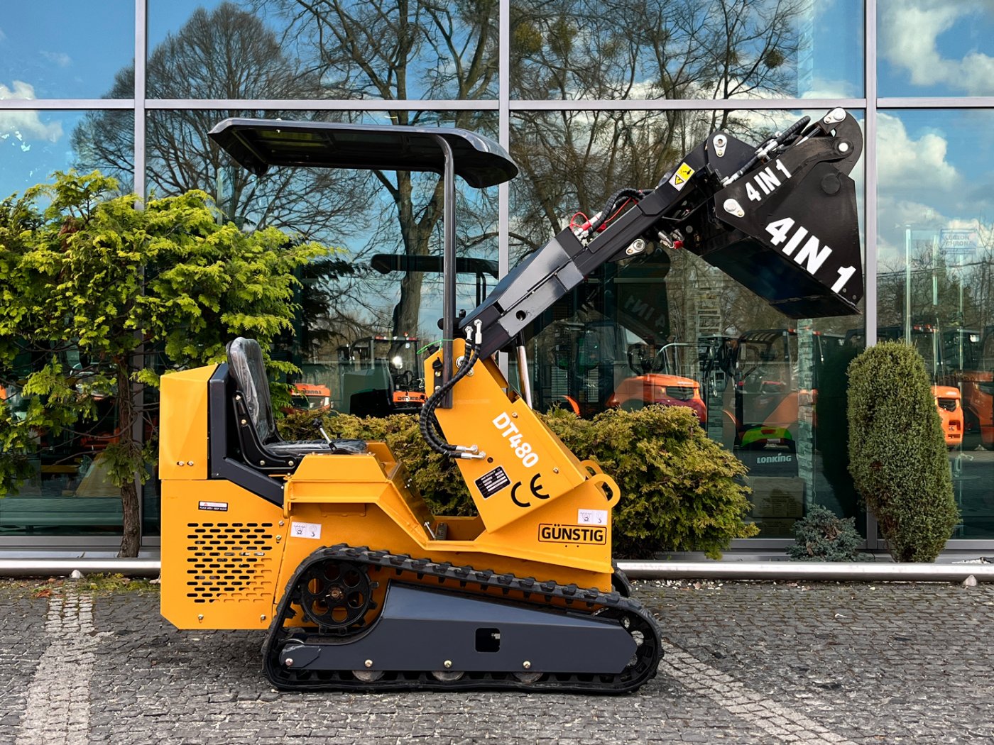 Miniładowarka gąsienicowa skid steer Günstig DT480