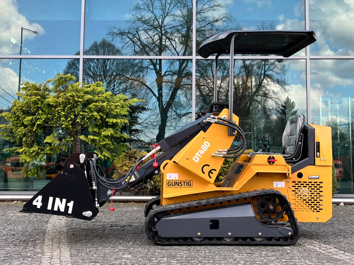 Miniładowarka gąsienicowa skid steer Günstig DT480