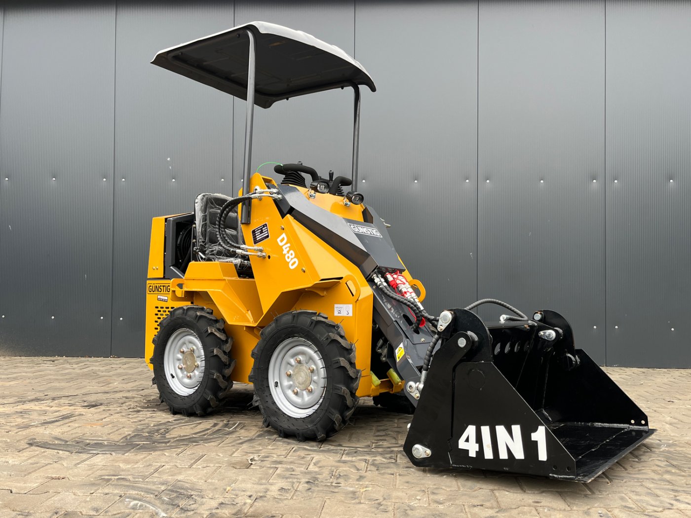 Miniładowarka kołowa skid steer Günstig D480