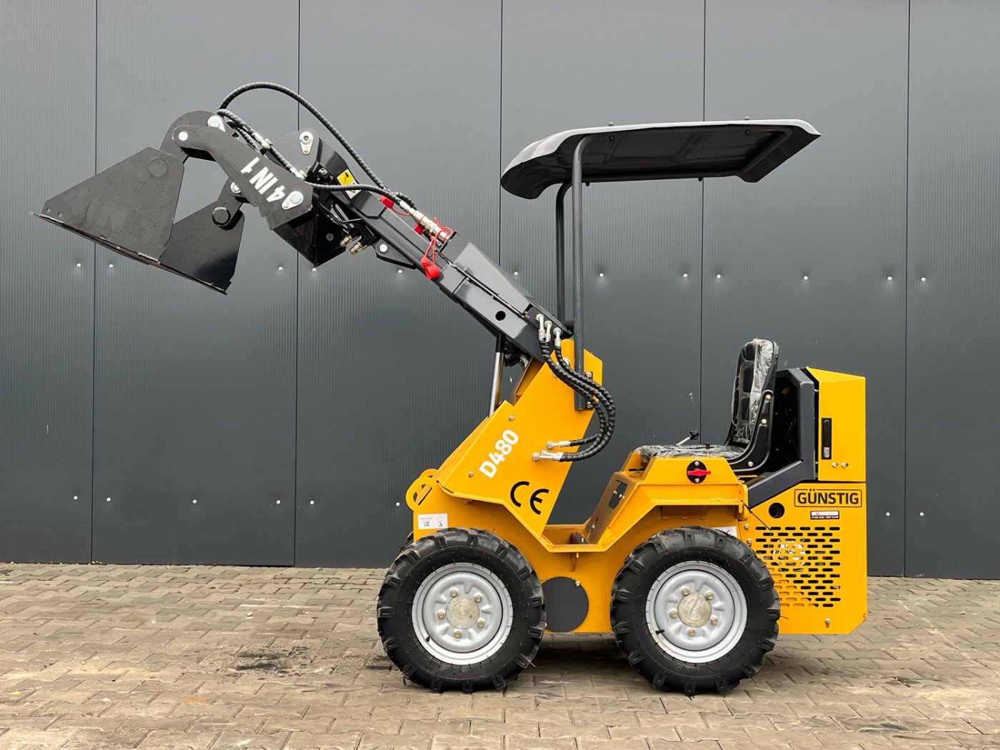 Miniładowarka kołowa skid steer Günstig D480