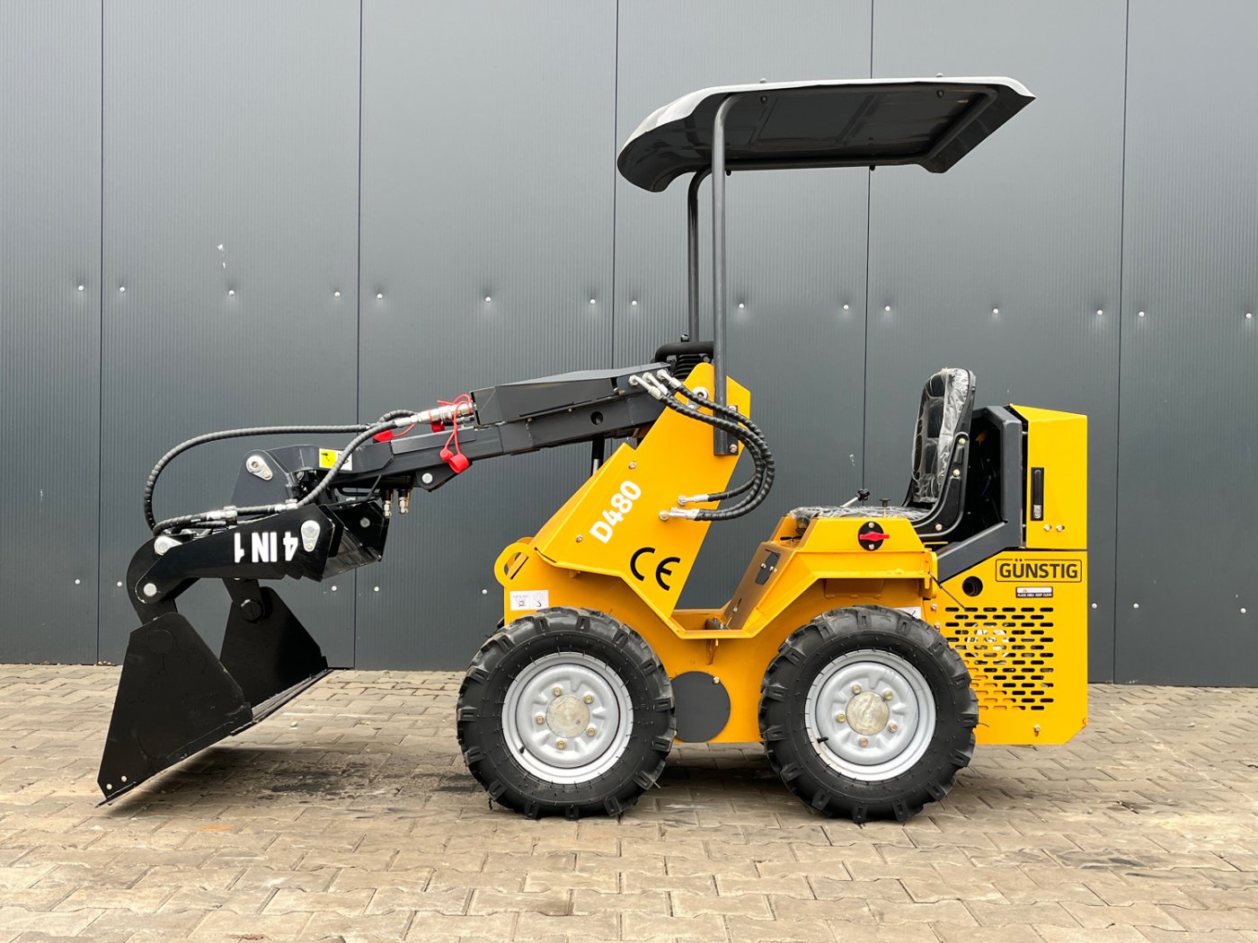 Miniładowarka kołowa skid steer Günstig D480