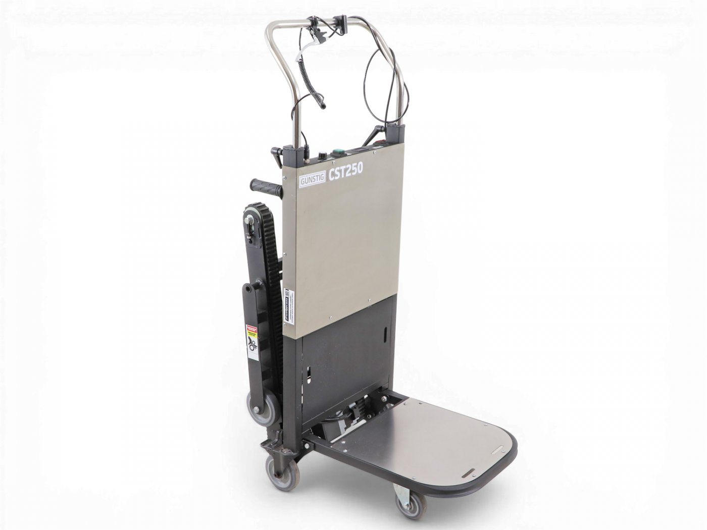 Schodołaz gąsienicowy do 250 kg, elektryczny Günstig CST250 | gąsienicowy