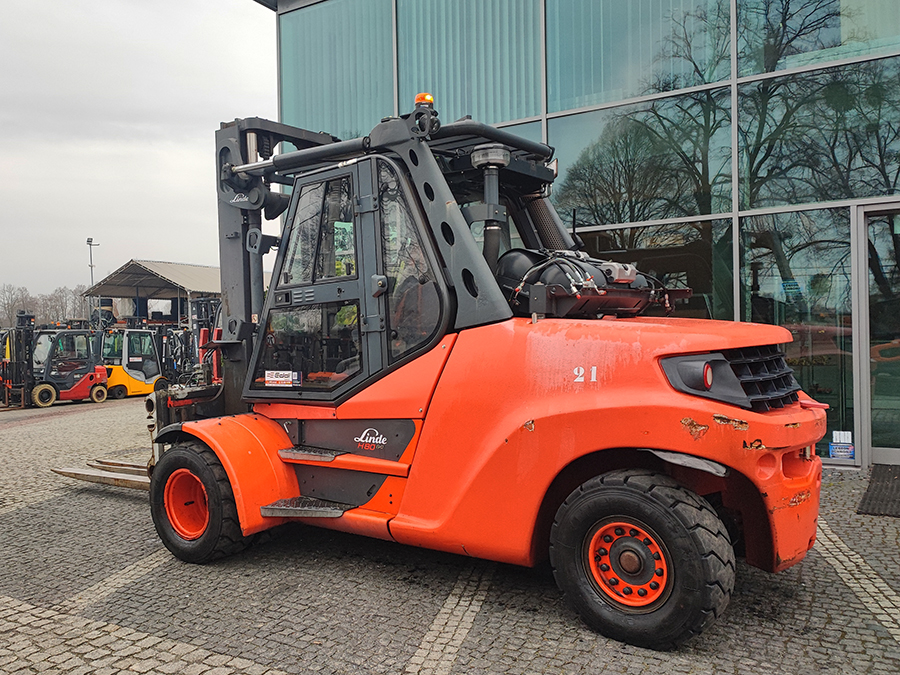 Wózek widłowy Linde H80T-03/1100