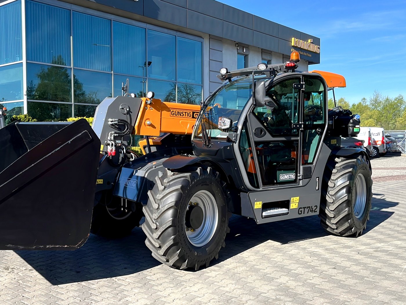 ładowarka teleskopowa Günstig GT742 4200 kg