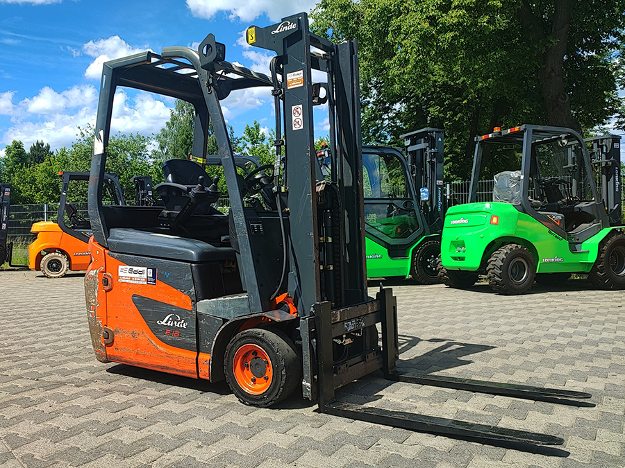 Wózek widłowy elektryczny Linde E16C