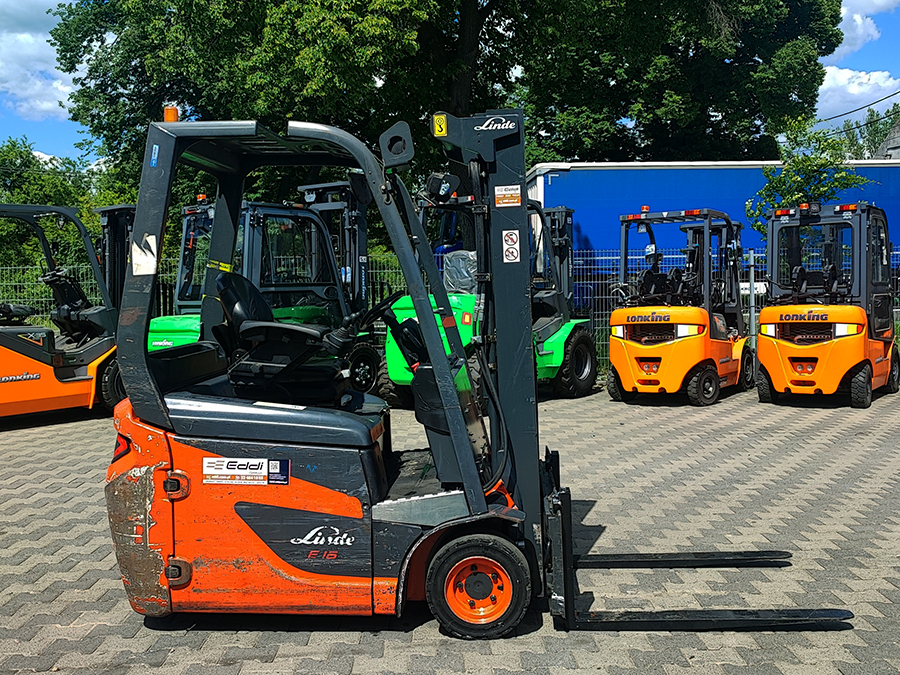 Wózek widłowy elektryczny Linde E16C