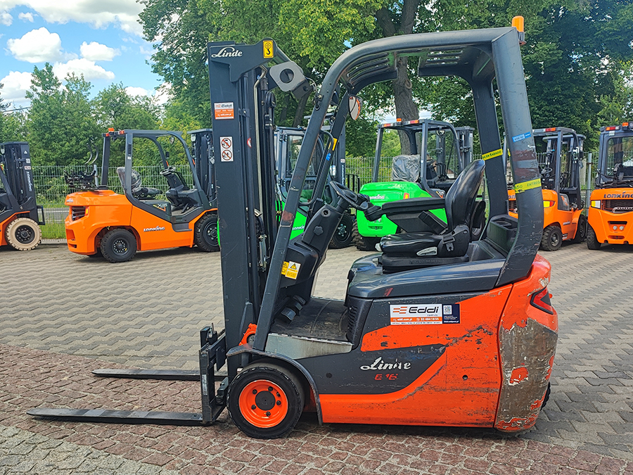 Wózek widłowy elektryczny Linde E16C