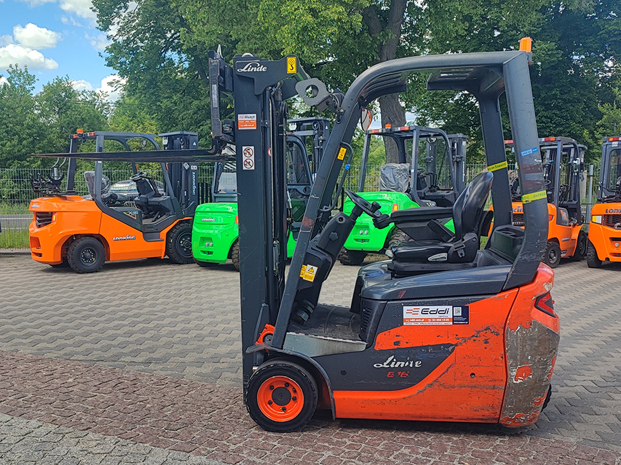 Wózek widłowy elektryczny Linde E16C