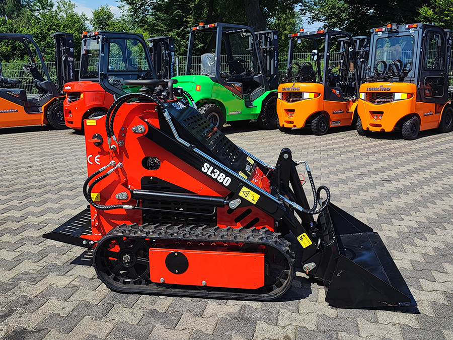 Miniładowarka gąsienicowa skid steer SDLOOL SL380C