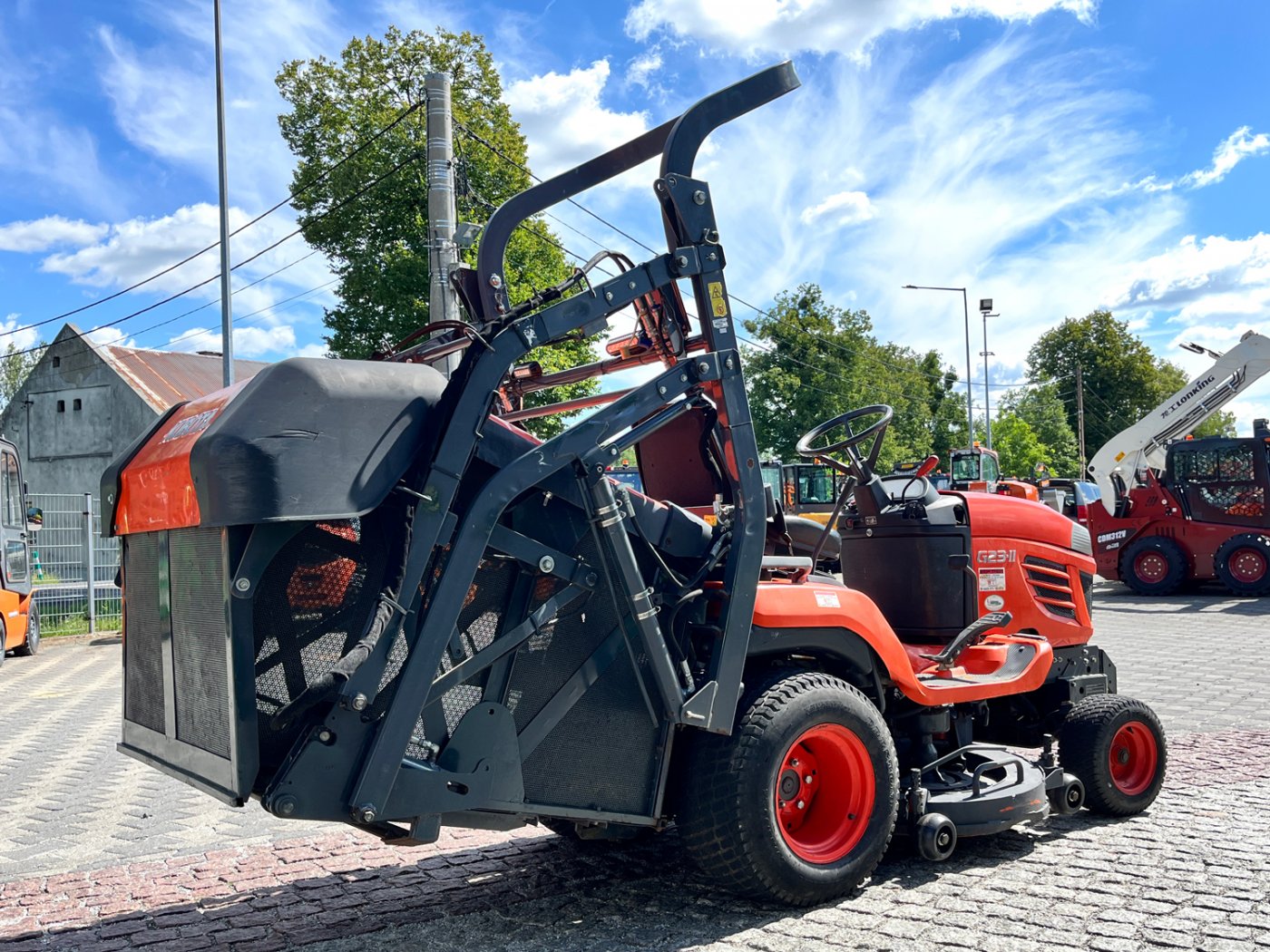 traktorek kosiarka samojezdna Kubota G23