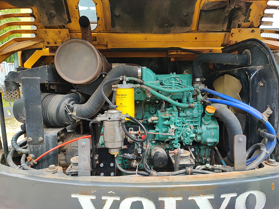 Minikoparka gąsienicowa Volvo EC55B