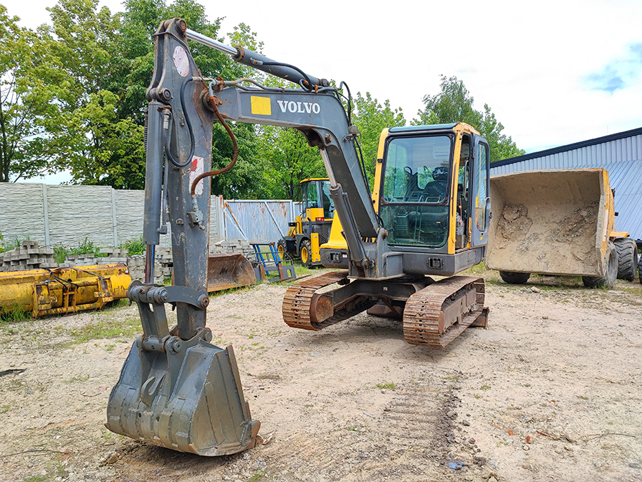 Minikoparka gąsienicowa Volvo EC55B