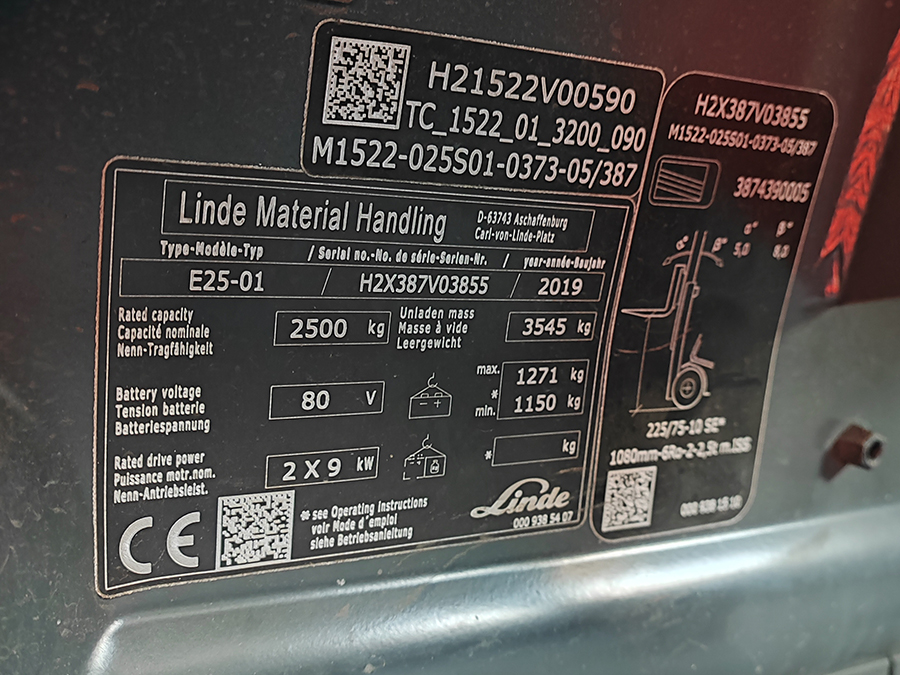 Linde E25-01